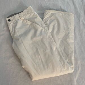 Volcom white women ski pant